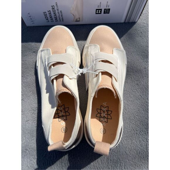 Serra Ladies 2-Tone Canvas Sneakers Woman’s Size 8 NEW - Picture 9 of 11